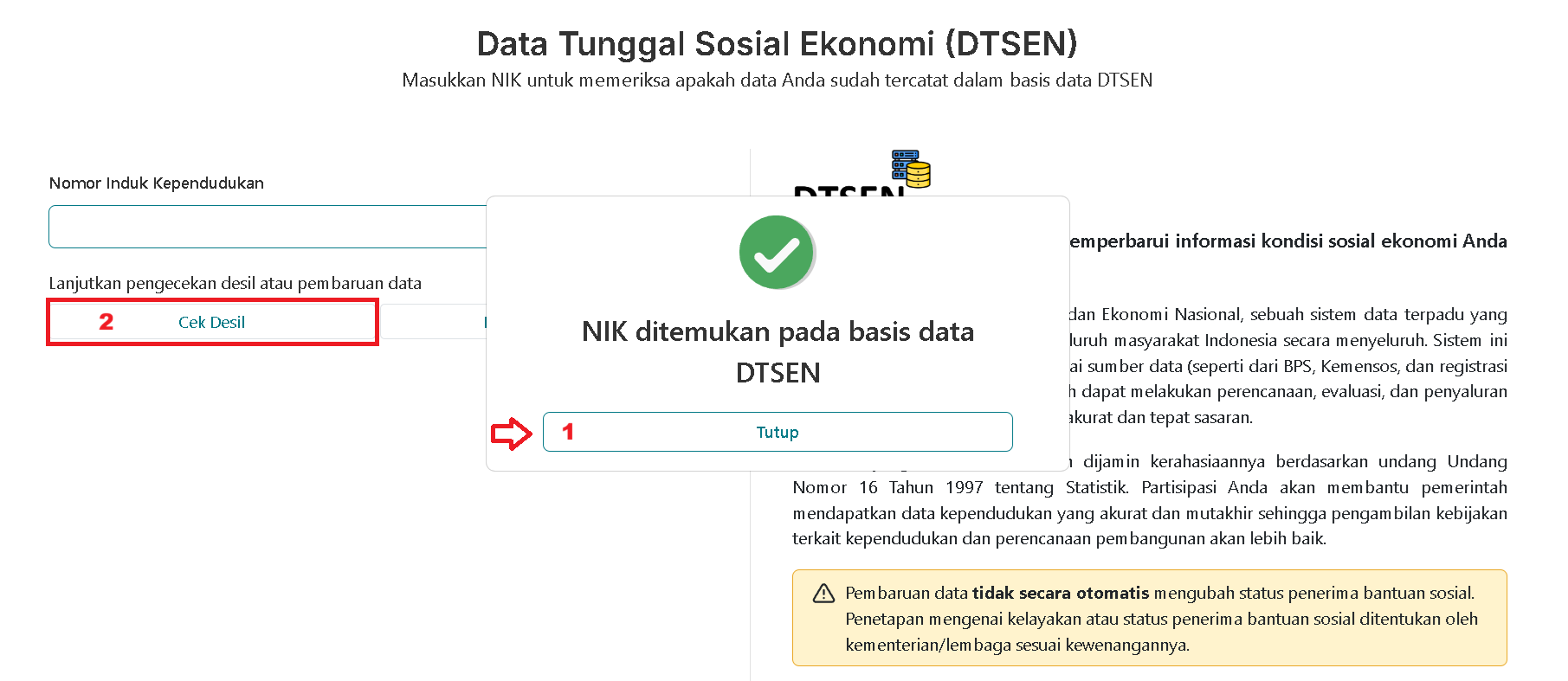 Langkah 3 DTSEN